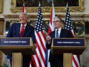 Gaza, Ucrania, aranceles y tecnología: Donald Trump y Keir Starmer hablaron de todo en una larga reunión en Gran Bretaña