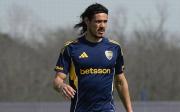 Problemas para Miguel Russo: Cavani no se entrenó en Boca y es baja contra Central Córdoba