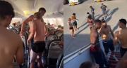 VIRAL: Jugadores del AS Mónaco quedaron en ropa interior tras insólito incidente en un avión previo al partido de Champions
