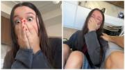 De las lágrimas a la emoción: La reacción viral de Joaquina al enterarse de sus cuatro nominaciones a los Latin Grammy