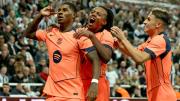 Barcelona le ganó al Newcastle por la Champions League 