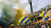 Central fue sancionado por las banderas contra Fabbiani