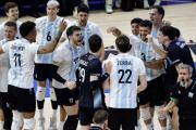 Argentina venció a Francia en cinco sets y avanzó a los octavos de final del Mundial de vóley