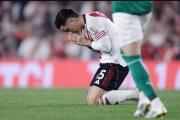River pierde a Sebastián Driussi por lesión: no jugará la revancha contra Palmeiras en la Copa Libertadores