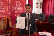 Quispe denuncia inacción del alcalde en caso de resonador