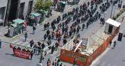 Maestros marchan por ítems y mineros paralizan el centro paceño contra avasallamientos
