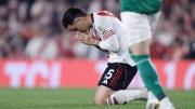 River pierde a Sebastián Driussi por lesión: no jugará la revancha contra Palmeiras en la Copa Libertadores