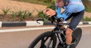 Así entrena Mateo Kalejman por las calles de Ruanda, la primera ciudad africana que recibirá el Mundial de Ruta