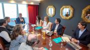 Ulpiano Suarez y el CEM acordaron un “manual de buenas prácticas” para inversiones en Ciudad