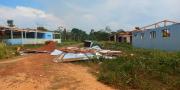 “¡No están solos!”: Arce anuncia reconstrucción de colegio destruido por vientos huracanados en Pando