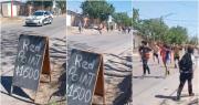 Video: en Chimbas vendieron cigarrillos en oferta y afirmaron que “venía toda la gente corriendo”