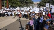 Personal de la ONU protesta por la masacre perpetrada por Israel de 543 colegas en Gaza