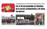 Por el Fin del genocidio en Palestina, de la carrera armamentista y de todas las guerras