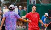 Tenis: Murkel Dellien avanza a semis de dobles en Villa María