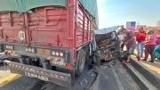 Chaco: ocho heridos tras accidente en cadena en el Puente General Belgrano