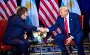 Argentina negocia un préstamo de emergencia con Estados Unidos, anunció Javier Milei