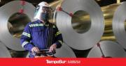Creció la producción de acero crudo pero se frena por la caída de la construcción