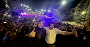 Milei lanzó su campaña en Córdoba: criticó a la oposición, desmintió los audios de Spagnuolo y llamó a “ganar el 26 de octubre”