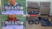 Dos funcionarios de la Alcaldía de El Alto son aprehendidos por robo de luminarias