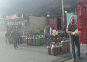 Mérida: Compañia Nevado surte de cilindros de gas a varias parroquias de municipios del páramo