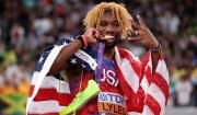 Noah Lyles conquista su cuarto oro mundial