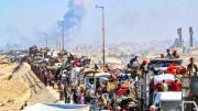 La ONU cifra en 40 mil los desplazados desde la ciudad de Gaza hacia el sur del enclave