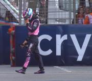 Colapinto lamentó su choque en Bakú: “Hubiera pasado a la Q2 seguro”