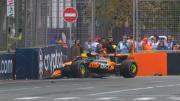 Video: así fue el choque de Oscar Piastri en la Qualy del GP de Azerbaiyán
