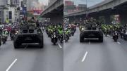VIDEO: La razón por la que la FANB realizó caravana de vehículos militares en Caracas este 20Sep