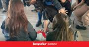 Protección Civil capacitó a alumnos en RCP y Primeros Auxilios