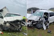 Un médico de 57 años murió en un choque frontal contra una camioneta