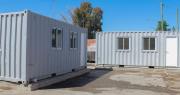 Cómo es el nuevo quirófano municipal de Chimbas que funcionará en dos containers refaccionados y abrirá en un mes