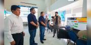 Arce destaca estrategia integral para combatir incendios en su visita al Centro Nacional de Monitoreo