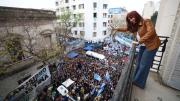 El posteo de Cristina Kirchner en plena movilización de sus seguidores: “Gracias por ”