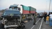 Detuvieron al camionero acusado de provocar el choque múltiple en el puente Chaco-Corrientes que dejó un muerto