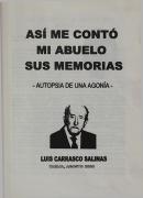 Así me contó mi abuelo sus memorias -Autopsia de una agonía- (Primera Parte)