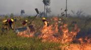 Bolivia registra seis incendios activos, el Senamhi emite alertas por calor extremo y fuertes vientos