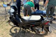 Motociclista sufrió fractura tras un choque con una camioneta en Ruta 9