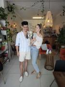 Una historia de amor que los unió en un sueño “saludable”