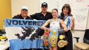 La Princesita Evelin Bermúdez sumó su tercer Título Mundial minimosca al ganar por KOT en Canadá