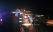 Choque múltiple con heridos en la Ruta 250 en cercanías de Pomona