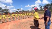 Arce sobrevuela Santa Cruz, la región más afectada por los incendios y compromete apoyo