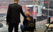 Donald Trump, presente en el multitudinario funeral de Charlie Kirk