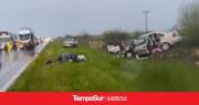 Un truncadense perdió la vida en un choque en Bragado