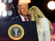 Donald Trump habló en el funeral de Charlie Kirk ante 73 mil personas y lo definió como uno de los más grandes patriotas