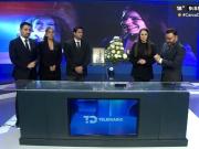 De negro y con la voz quebrada: la emotiva despedida de los compañeros de Débora Estrella, la conductora de TV que murió en un accidente aéreo