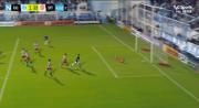 El insólito gol de Sergio González: marcó para Racing de Córdoba y rompió la red contra San Martín de Tucumán