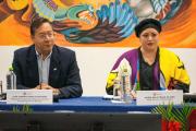Ministra Prada dice que ley de arraigo está vigente y descarta que Arce deje el país al terminar su gestión