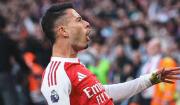 Un gol de Martinelli da el empate al Arsenal ante el City