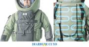 El traje de $60 millones que saca la Policía en cada nueva amenaza de bomba